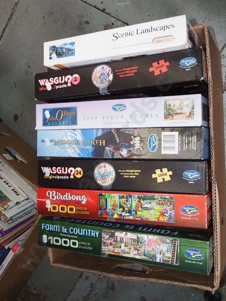 box of puzzles Image 1++
