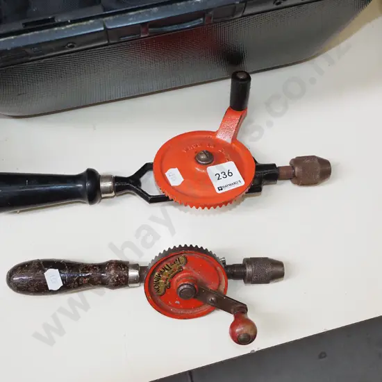 pair of eggbeater drills