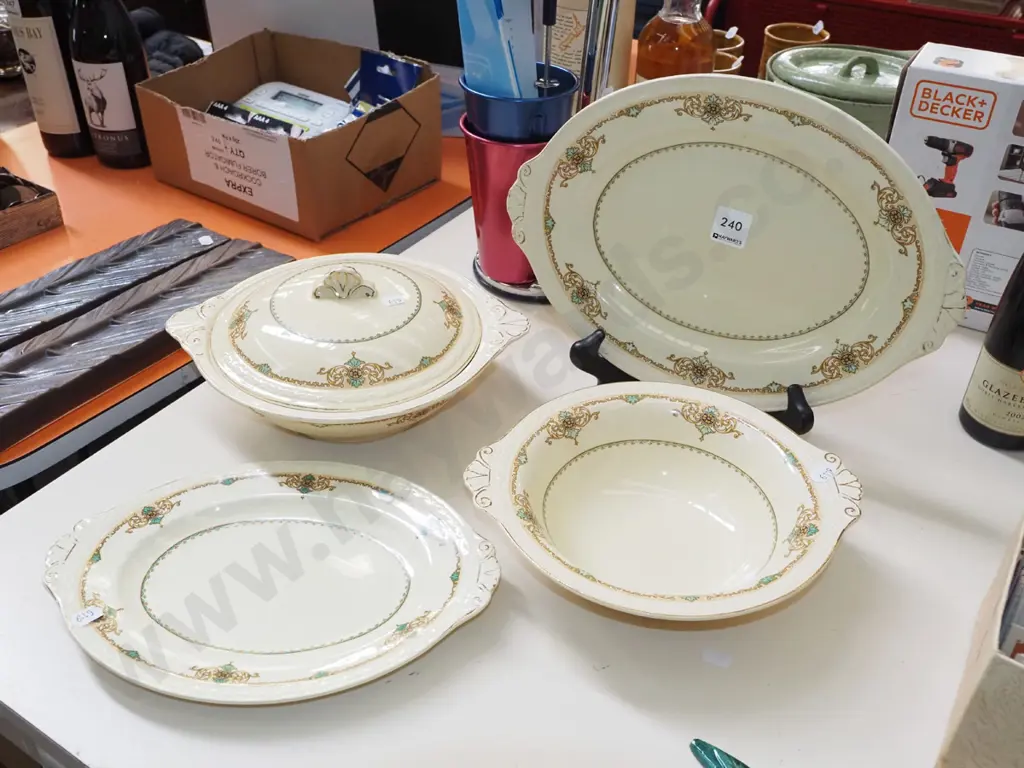 Meakin sunshine vege, bowl, ashets Image 1++