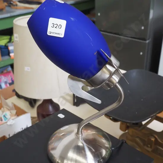 rocket themed desk lamp