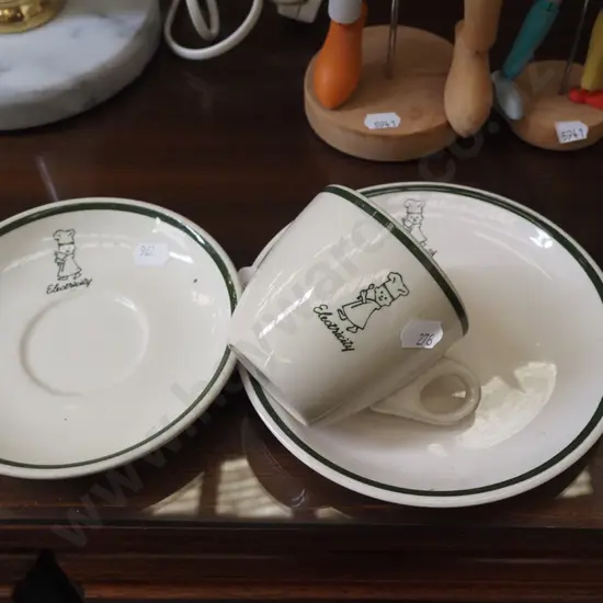 Crown Lynn Electricity trio