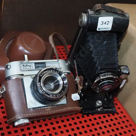 concertina camera, Halina 35mm camera