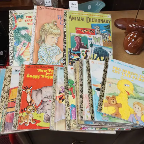 stack of Golden books