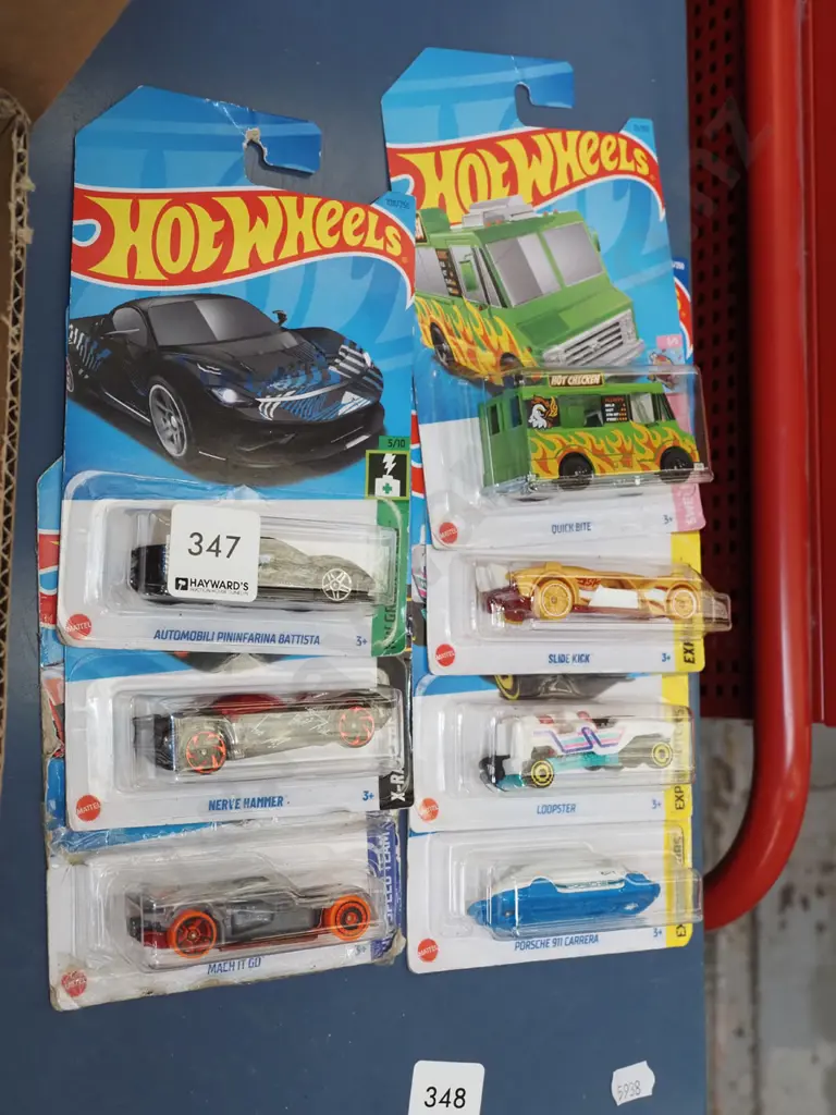 7x as new carded Hotwheels vehicles Image 1++