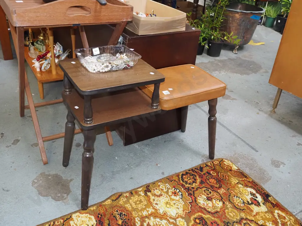 vinyl telephone table Image 1++