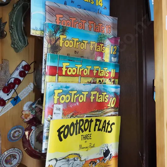 Footrot Flat books 3,10,11,12,13,14