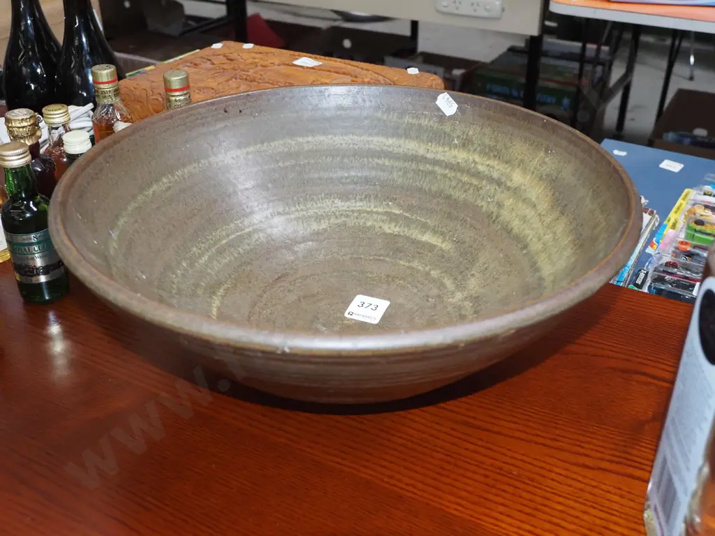 large studio pottery bowl Diam340 Image 1++