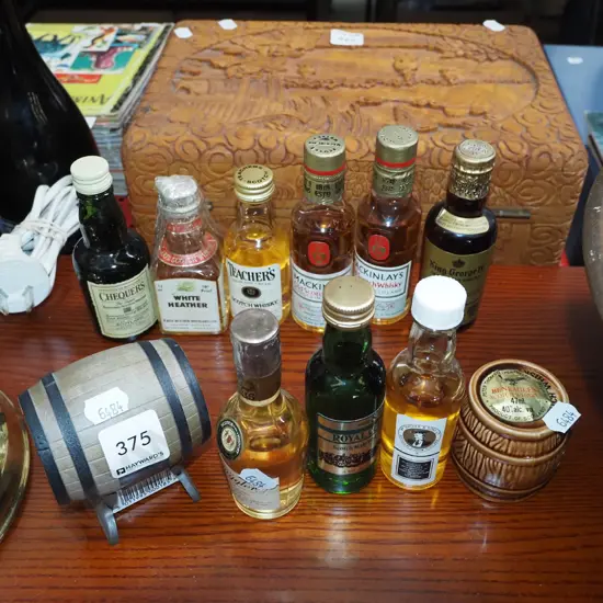 whisky spirit miniatures