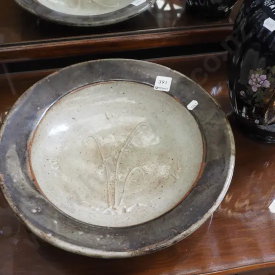 studio pottery bowl Diam330