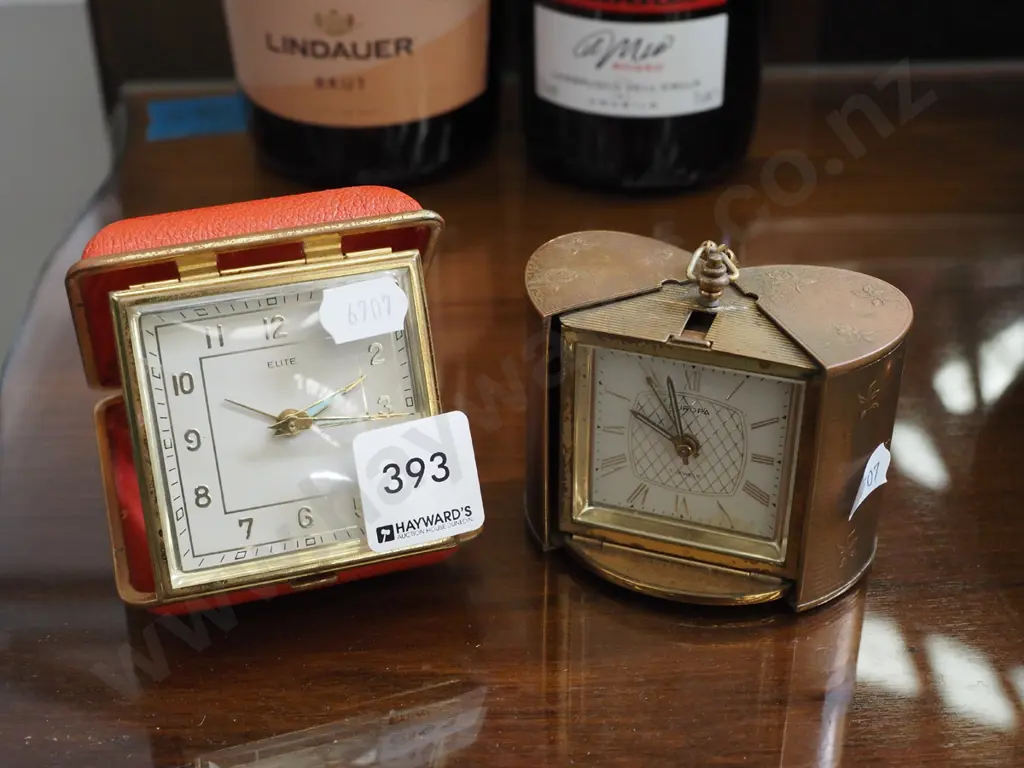 2x mid century alarm clocks Image 1++