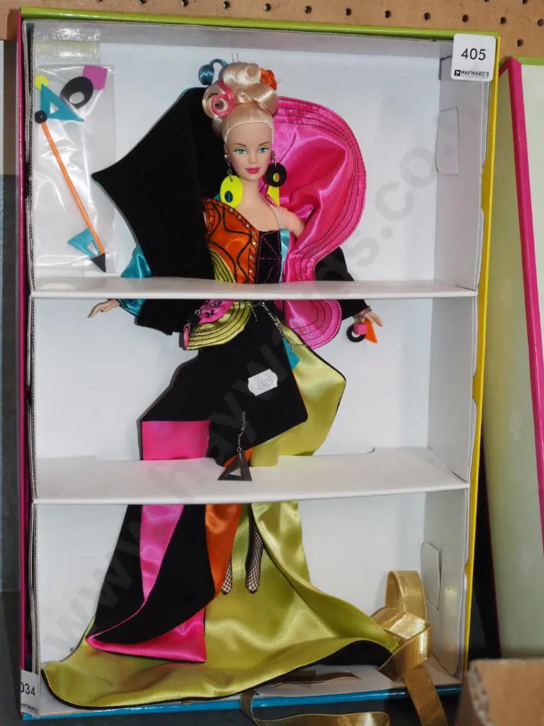 boxed as new Barbie Masquerade Gala Rendezvous Ltd Edition - slight damage to box Image 1++