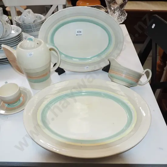 Suzsie Coopie ashets, coffee pot, cup etc