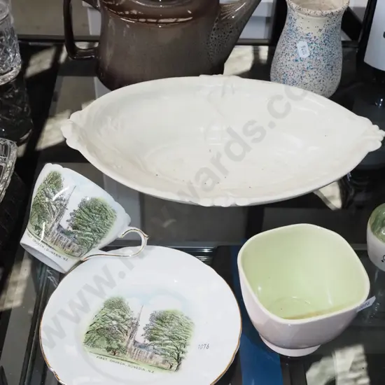 Temuka teapot, bowl, cup, saucer etc