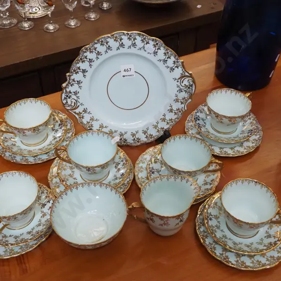 Paragon 21 piece tea set