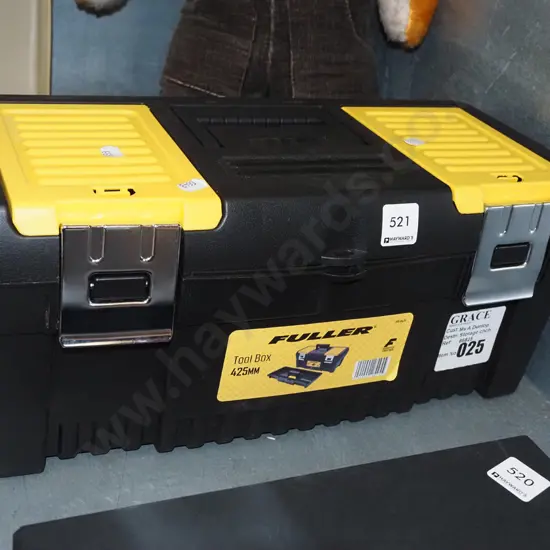 Fuller plastic tool box