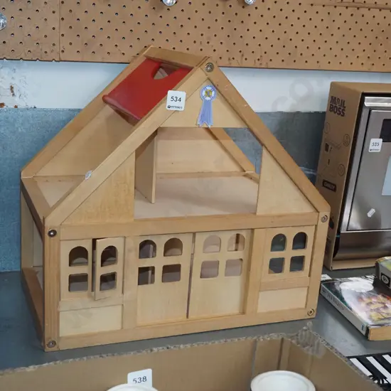 wooden dollshouse