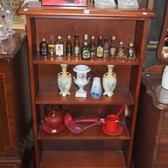 solid pine bookcase H1170 W680 D235