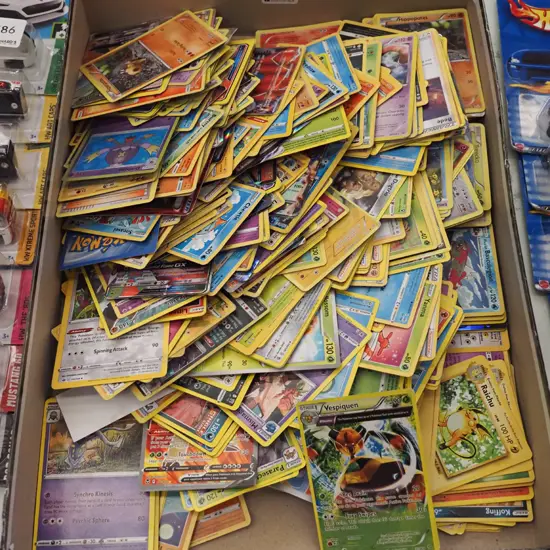 boxof Pokemon cards