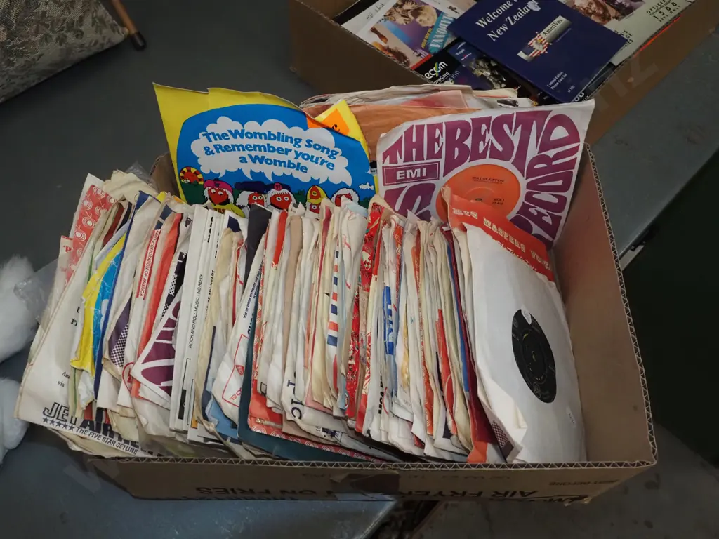 box of 45s Image 1++