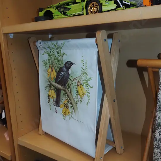 tui themed knitting bag