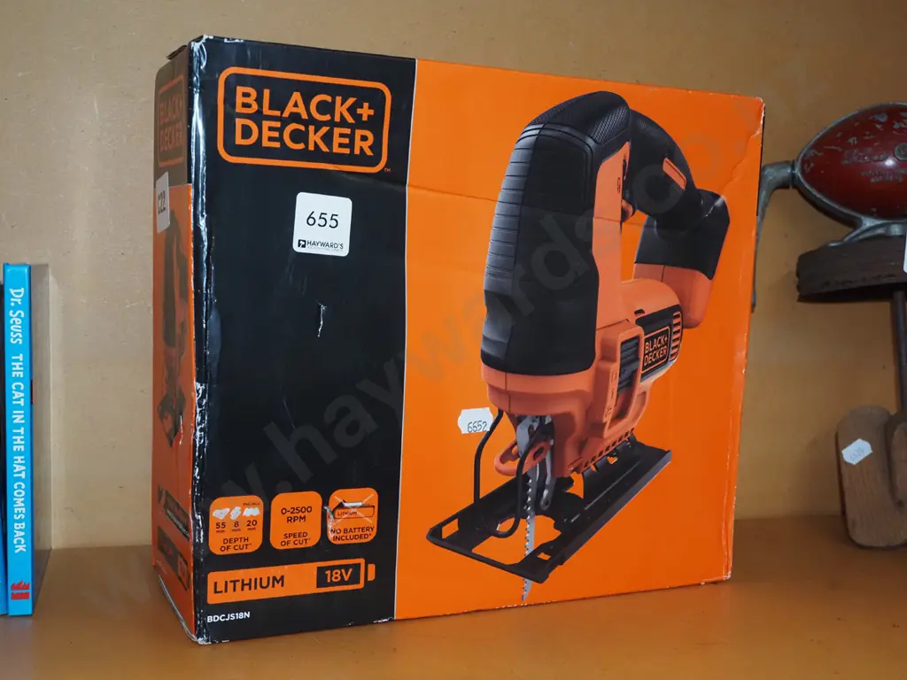 Black & Decker 18V battery powered jigsaw - no battery Image 1++