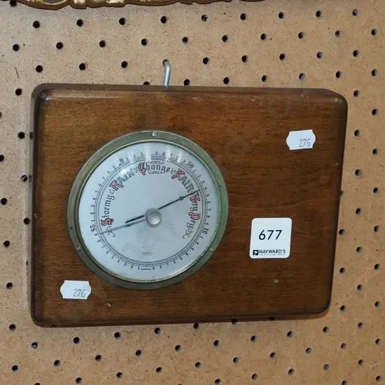 wall mounted barometer