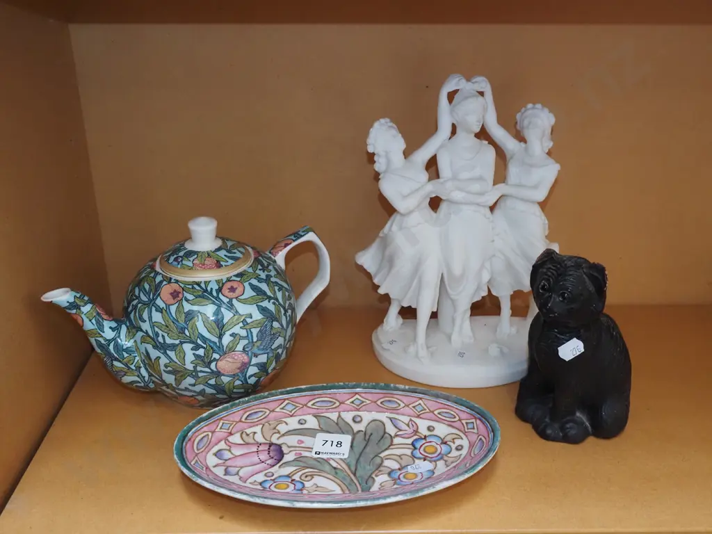 teapot, dog figurine, dancing figures H245 etc Image 1++