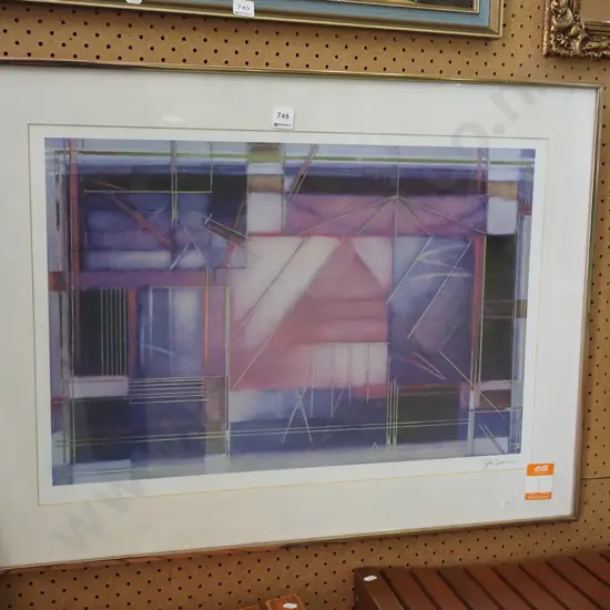 framed print - abstract