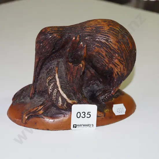 composite kiwi vase H100