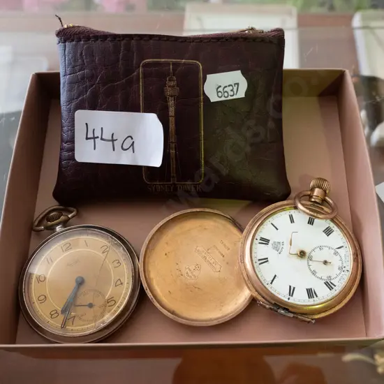2x pocket watches - both have damage