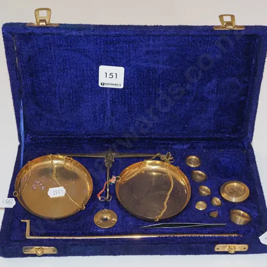 cased brass scales