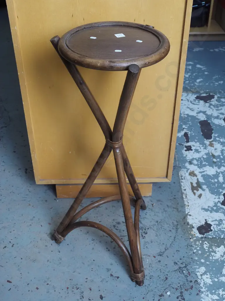 bamboo jardiniere stand H840 Image 1++