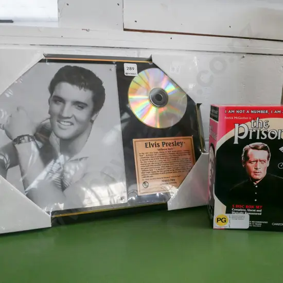Elvis Presley Jailhouse Rock CD presentation set, The Prisoner DVD box set