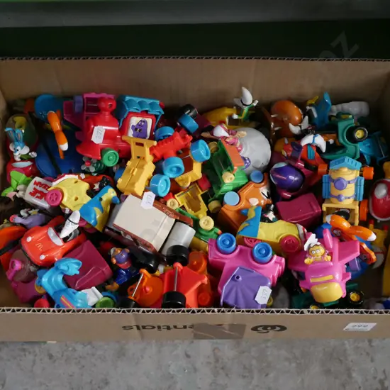 box of childrens toys