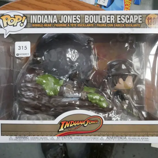 Pop figurine; Indiana Jones Boulder Escape