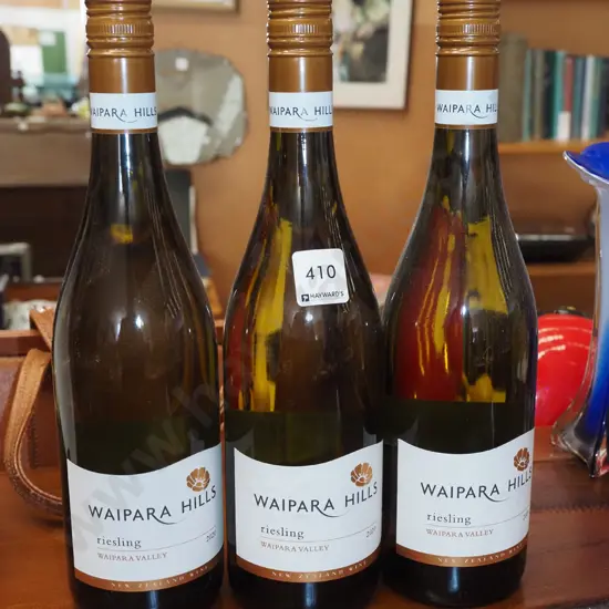 3x bottles of Waipara Hills riesling 2020