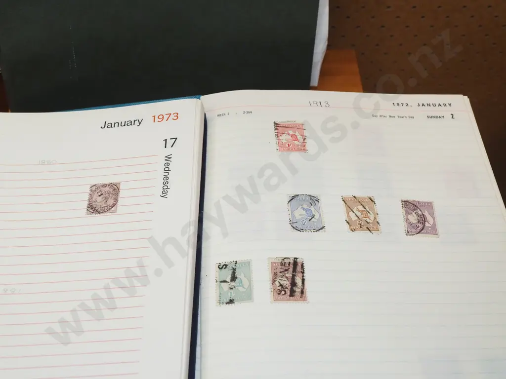 various stamp albums Image 1++
