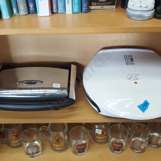 George Foreman grill, Breville sandwich press