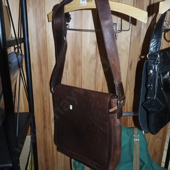 leather handbag