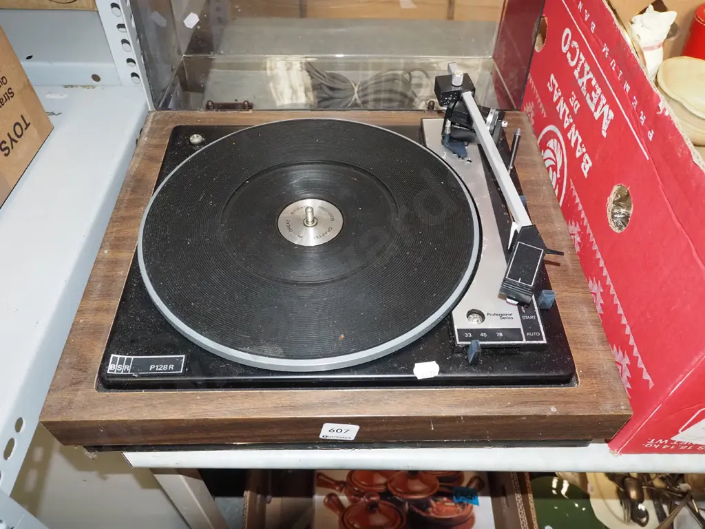 BSR turntable - needs a clean As Is No Returns Image 1++