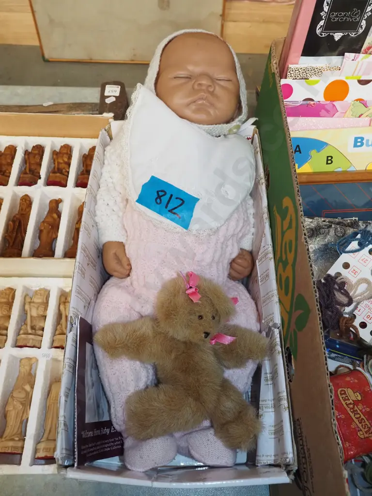 infant toy doll, teddy bear Image 1++