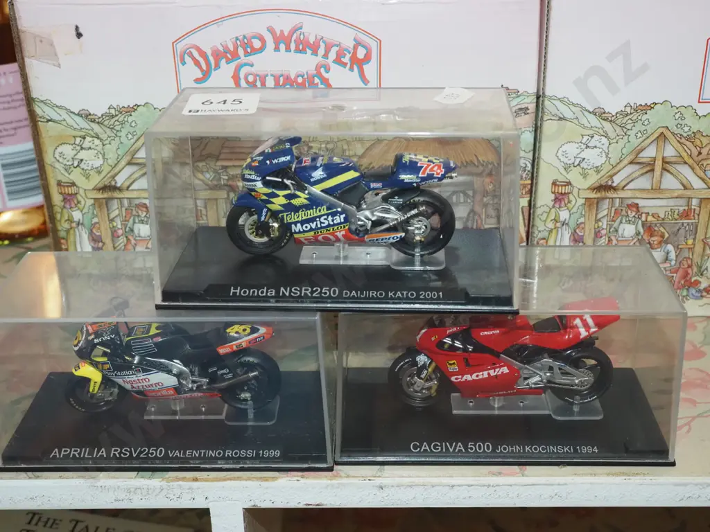 4x boxed Moto GP model bikes Image 1++