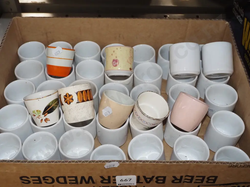box of numerous egg cups Image 1++