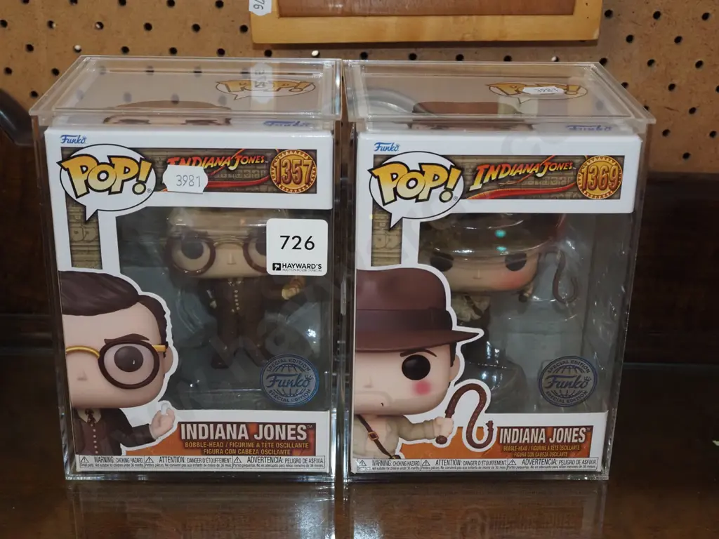 2x Pop figurines Indiana Jones  Image 1++