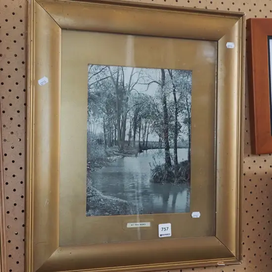 framed photo print - at the bend