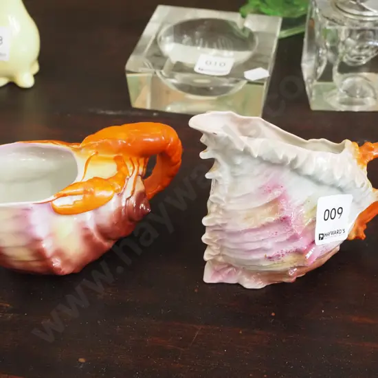 Bayreuth shell jug, lobster jug
