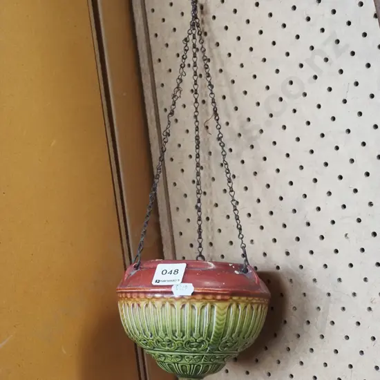 small hanging jardiniere