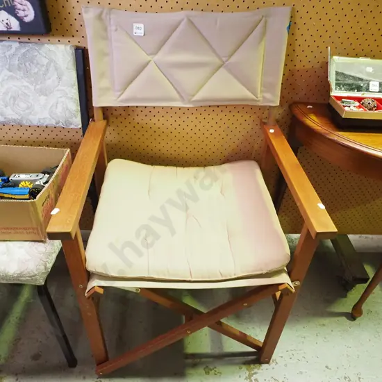 upholstered director's chairs