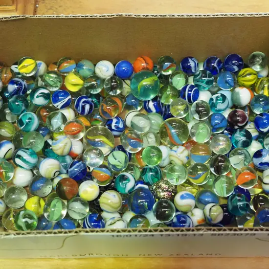 box of marbles