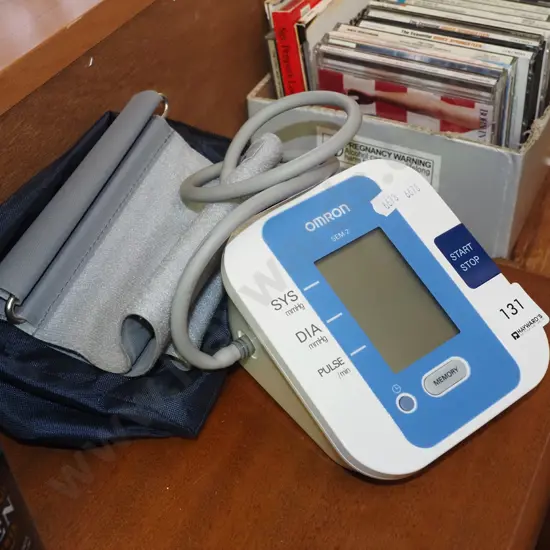 Omron electronic blood pressure monitor